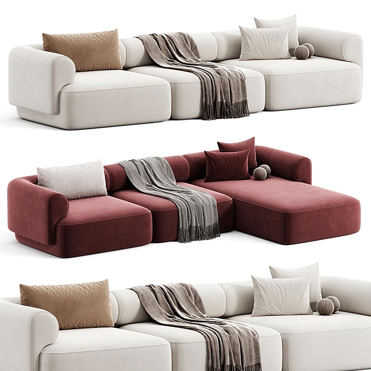 3dsky/3ddd | Sofas | Download free 3D models